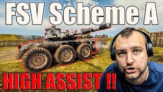 FSV Scheme A: High Assisting Damage Battles! | World of Tanks