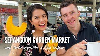 SHOPPING @ THE WET MARKET: Serangoon Garden Market + Roast Chicken for 2!