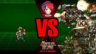 Clark Vs Unit bosses, Metal Slug Attack. (MSA.)