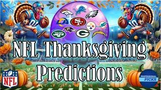 NFL Thanksgiving Picks | Predictions for Thursday and Black Friday Football