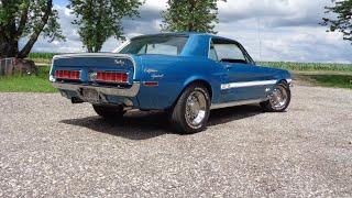 1968 Ford Mustang GT/CS California Special in Aqua & Ride on My Car Story with Lou Costabile