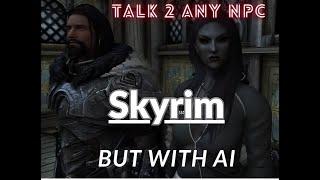 Skyrim SE Goes Conscious: CHIM AI Unleashes LLMs on Every NPC