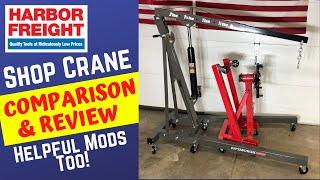 Harbor Freight Engine Hoist Assembly, Review & Comparison Part 2 of 2