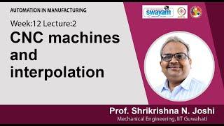 Lec 37: CNC machines and interpolation