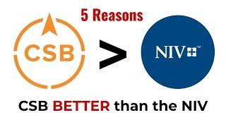 CSB Better than NIV