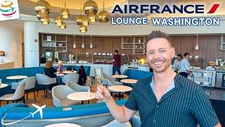 Air France Business Class Lounge IAD Washington Dullles International | YourTravel.TV