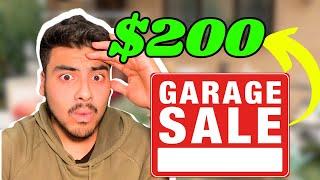 GARAGE SALE FLIPPING IN NZ $200/day (New Zealand Side Hustle）