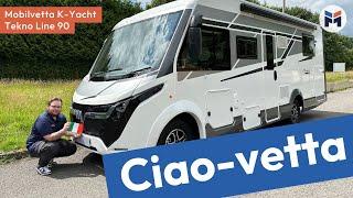 Classy Itallian Mobilvetta K-Yacht Motorhome Review