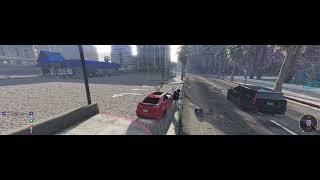 GTA RP MURDER AND POLICE CHASE ON LIVE!!!