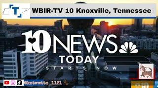 WBIR-TV 10 Knoxville, Tennessee, 10 News at 6:00 AM Open