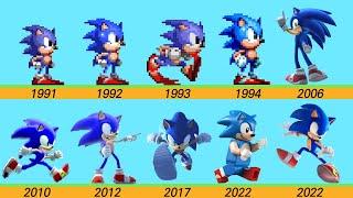 Evolution of Sonic (Game and LEGO ,1991~2022)