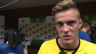 BVB-Youngster Marvin Ducksch: "Der Gegner hat es uns schwer gemacht" | DFB-Pokal