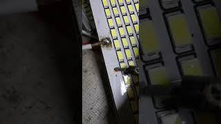 sollar light conection soldering
