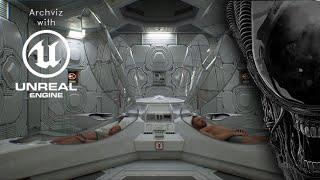 Alien Isolation 2. New Fan Concept Trailer. Path tracing in Unreal Engine 5