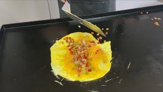 HOW TO MAKE A DENVER OMELETTE ON THE BLACKSTONE GRIDDLE | BLACKSTONE GRIDDLE RECIPES