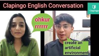 Clapingo English conversation with Mantavya Rathore||  #trytothrive