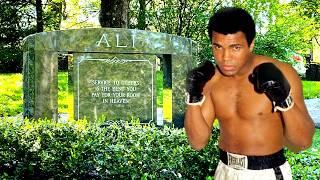 Visiting the grave of boxing legend MUHAMMAD ALI