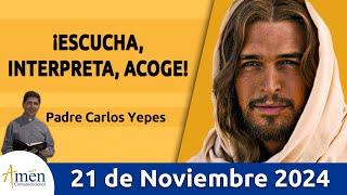 Evangelio De Hoy Jueves 21 de Noviembre 2024 #PadreCarlosYepes l San Mateo 12, 46-50