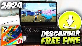 Como DESCARGAR FREE FIRE para PC 2024 para PC GAMA BAJA / MEDIA Y ALTABien Explicado PASO A PASO