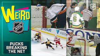 Weird NHL Presents: Pucks Breaking Through The Net