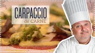 CARPACCIO DE CARNE COM MOLHO DE MOSTARDA | ERICK JACQUIN