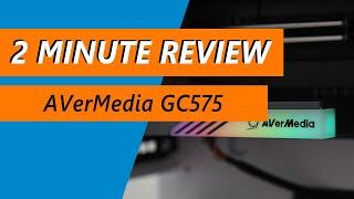 Why the AVerMedia Live Gamer 4K 2.1 GC575 is an awesome card for streamers - Review