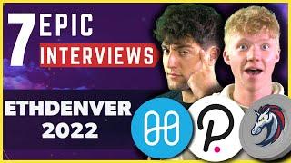 Experience ETHDENVER 2022 7 Epic Interviews!  | Moon or Bust 