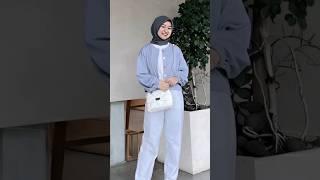 Penampilan Cewe Simpel Anti Ribet Pake Outfit ini pasti cantik #shorts #ootdhijab #outfitinspiration