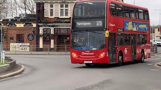 London Buses at Fullwell Cross Roundabout(Barkingside)(2/4/23)