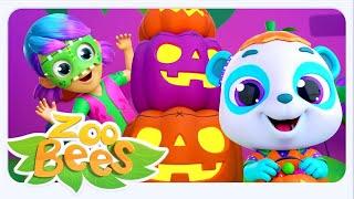 Hello It's Halloween Night, Spooky Rhymes and Cartoon Videos for Kids | cocomelon nursery rhymes