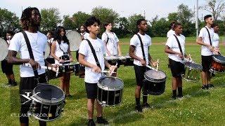 Chicago Mass Band Vs Music City Mass Band - Percussion Battle - 2019