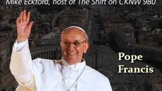 Paul Schratz discusses Pope Francis with Mike Eckford on CKNW 980