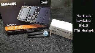 EK M.2  NVMe Heatsink Installation