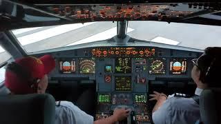 take off airbus a320