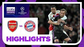 Arsenal v Bayern Munich | Champions League 23/24 | Match Highlights