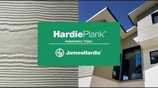 Hardie® Plank cladding installation video