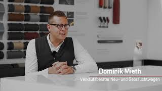 Vorstellungsvideo Dominik Mieth - Verkaufsberater - Porsche Zentrum München Süd