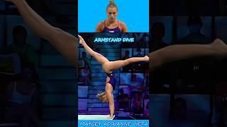 That Dive Was Fantastic | Armstand Dive by Maycey Adrianne Vieta | #sports #diving #shorts