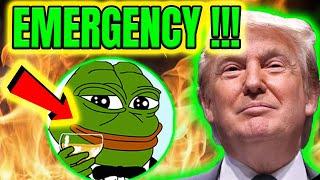 PEPE HOLDERS  *THIS* IS URGENT !!!!!  PEPE PRICE PREDICTION! 