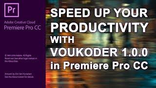 Speed Up Premiere Pro 4K60fps Export in HEVC H265 H264 with Voukoder - Intel i7 6950x GTX1070