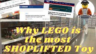 LEGO behind glass? Why is this toy suddenly a security threat? Shoplifting and toys vs play