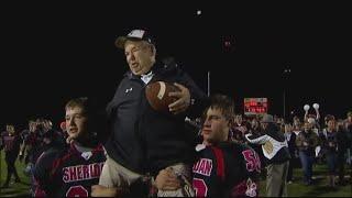 Legendary Indiana high school football coach Bud Wright says he was forced to resign from Sheridan