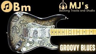 Groovy Blues in B minor | 120 bpm | Guitar Backing Track