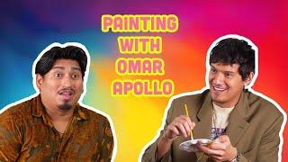 Painting with Omar Apollo