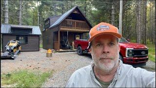 Off Grid Cabin Progress, Budget Friendly and Effective Attachment Purchase