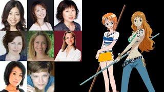 Anime Voice Comparison- Nami (One Piece)