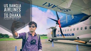 Barishal to Dhaka flight enjoy ️  US Bangla Airlines 14082021