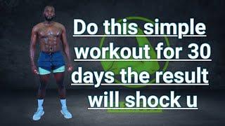 30 DAY SIMPLE WORKOUT FOR SHORKING RESULT//JWEALTH FITNESS