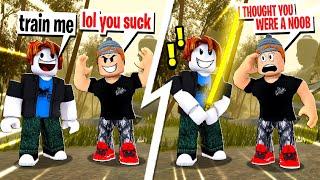 NOOB DISGUISE TROLLING! TROLLING AS A NOOB IN ZOぞ PART 2! | Roblox ZOぞ