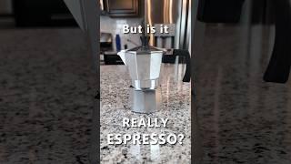 Do Moka Pots Actually Make Espresso? #shorts